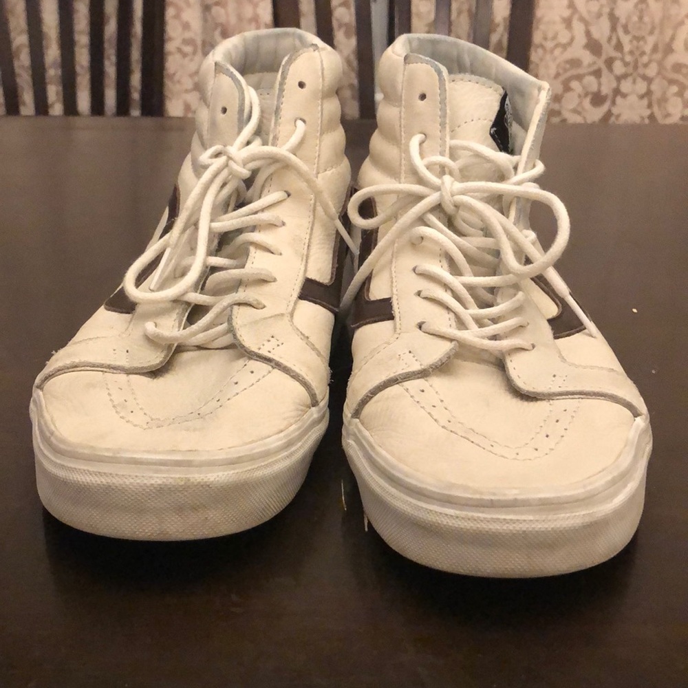 Vans Hightop Leather Sneakers